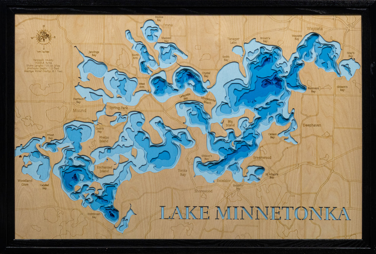 Lake Minnetonka in Hennepin County, Minnesota