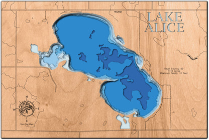 Alice Lake in Deuel County, SD