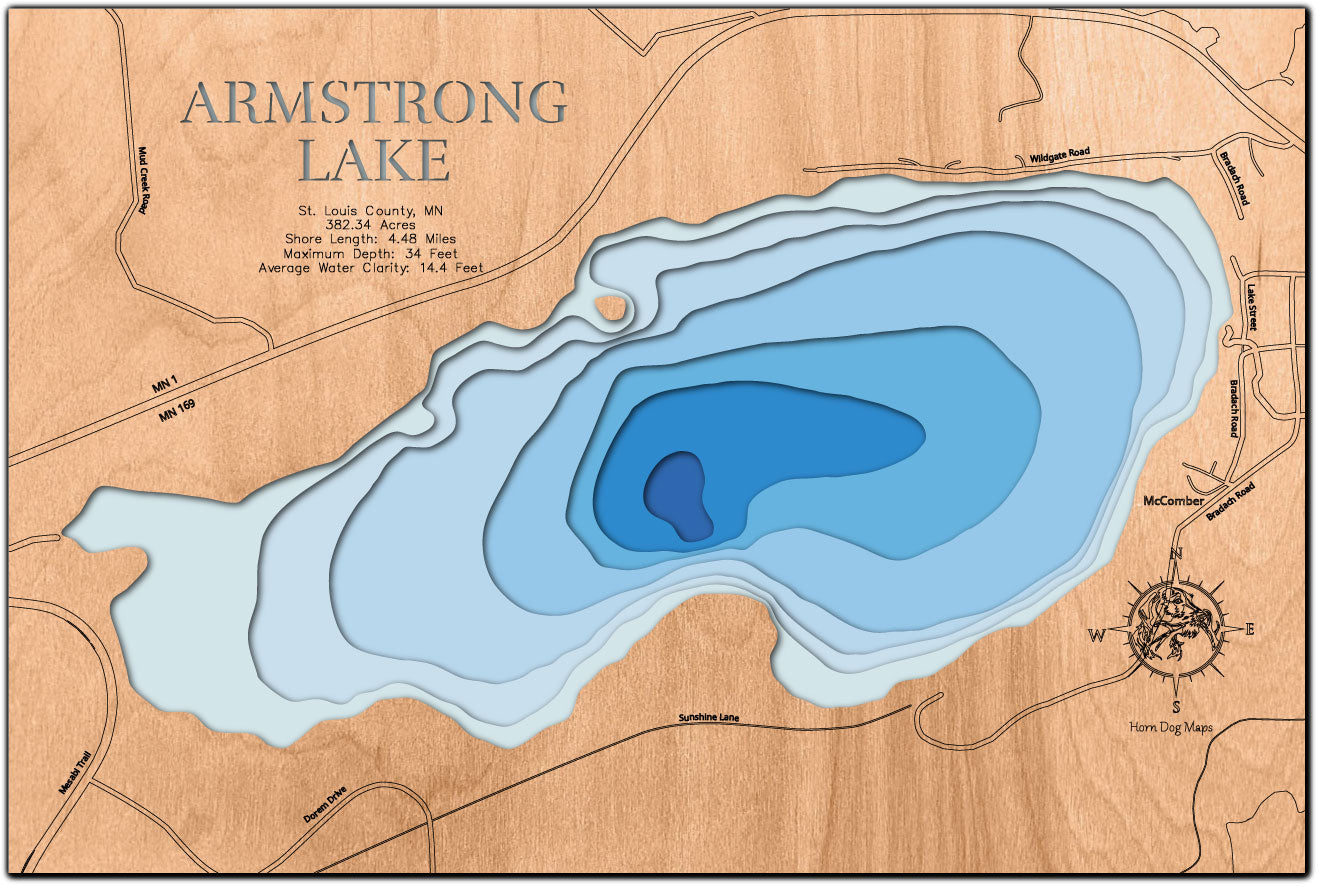 Armstrong Lake in St. Louis County, MN