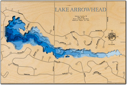 Lake Arrowhead in Adams County, WI