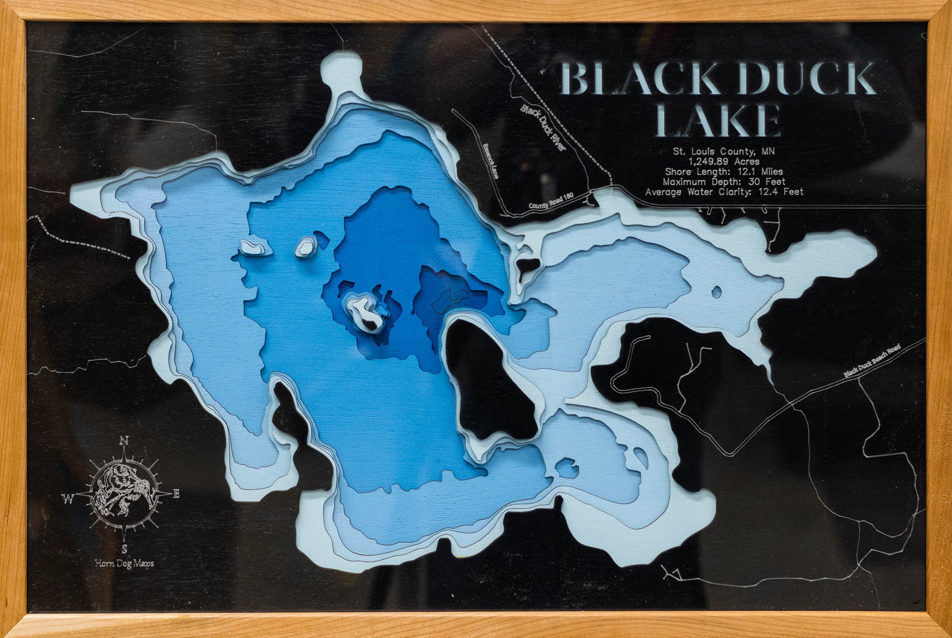 Black Duck Lake in St. Louis County, MN