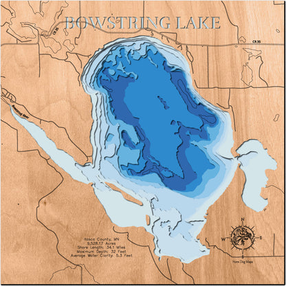 Bowstring Lake in Itasca County, MN