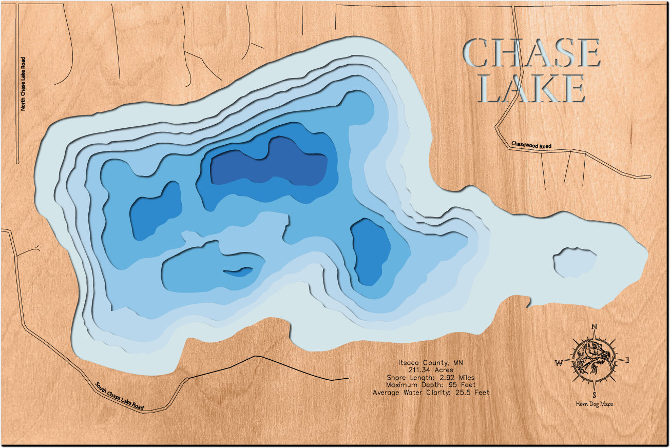 Chase Lake in Itasca County, MN