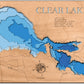 Clear Lake in Lake County,  CA