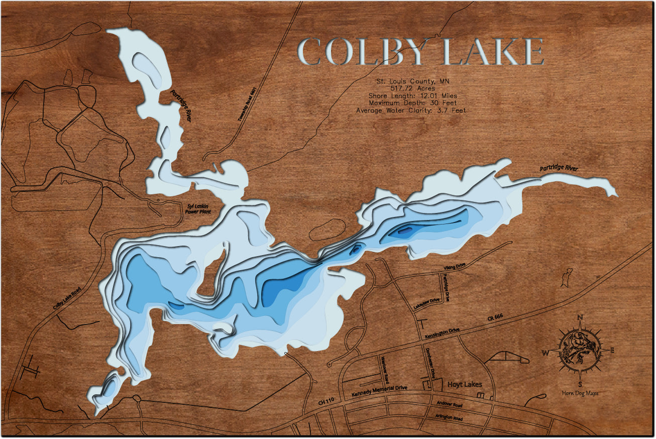 Colby Lake in St. Louis County, MN