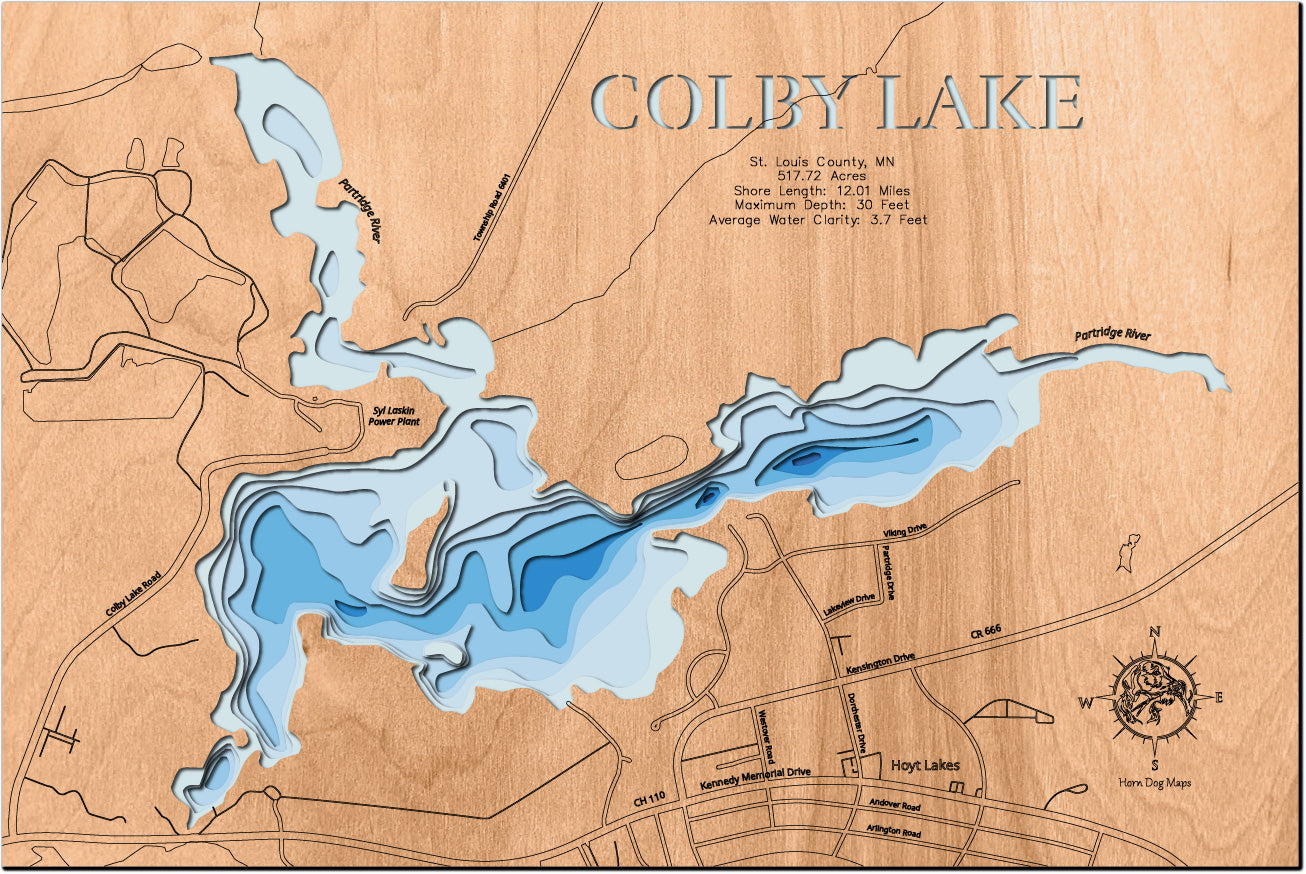 Colby Lake in St. Louis County, MN