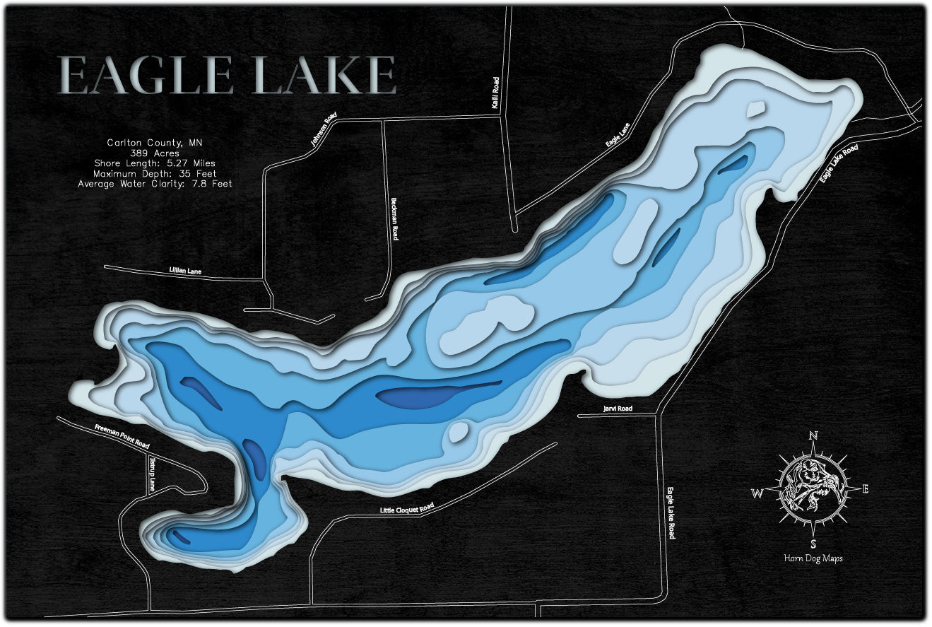 Eagle Lake in Carlton County, MN