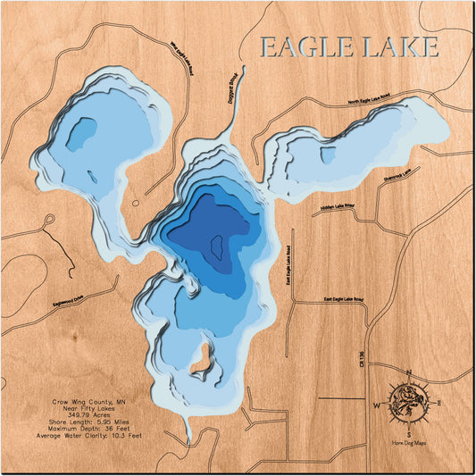 Eagle (Crow Wing, Near Fifty Lakes)