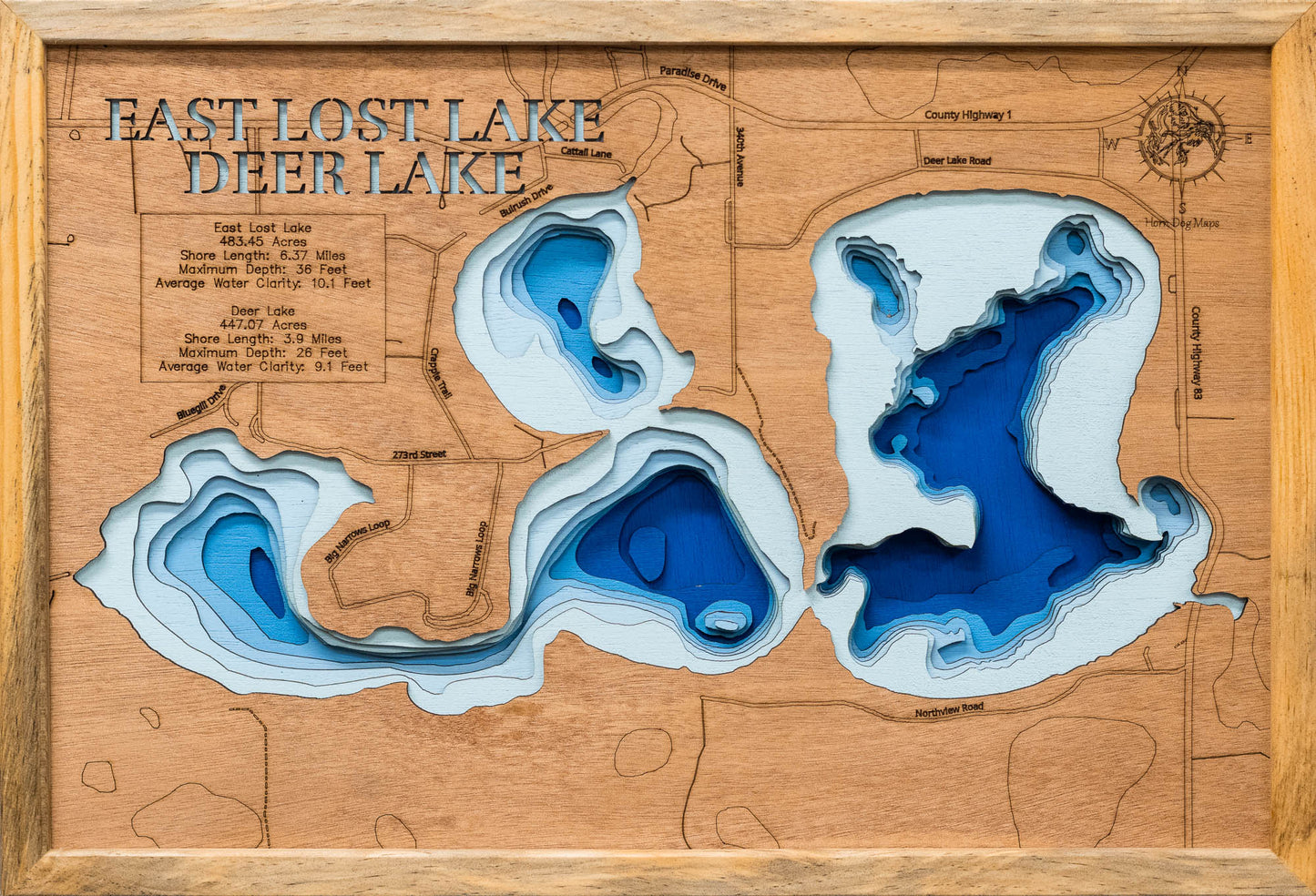 East Lost Lake And Deer Lake In Otter Tail County MN east-lost-lake-and-deer-lake-in-otter-tail-county-mn