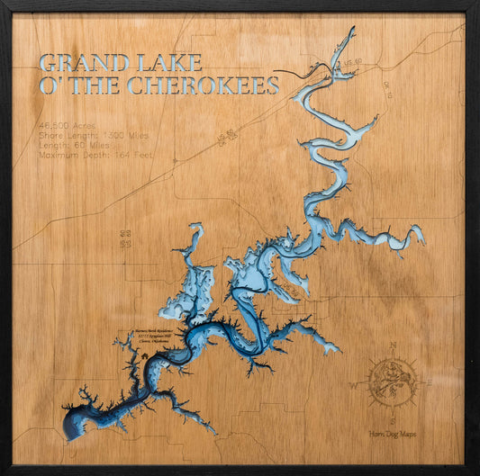 Grand Lake O' The Cherokees in Oklahoma