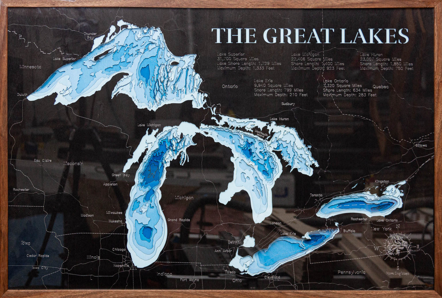 All 5 Great Lakes