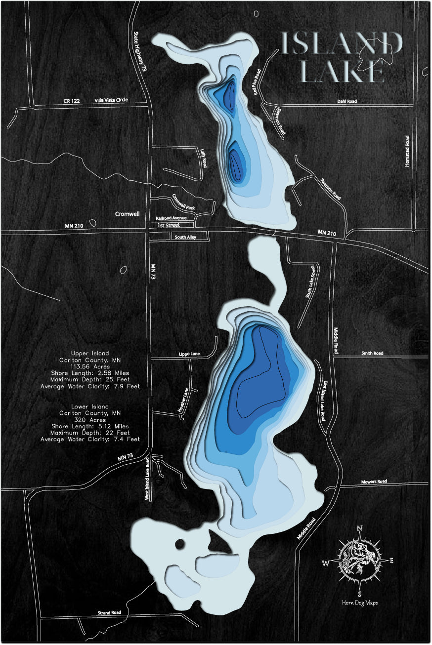 Island Lake in Carlton County, MN, Near Cromwell