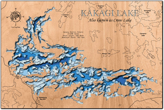 Kakagi Lake in Kenora District, Ontario Canada