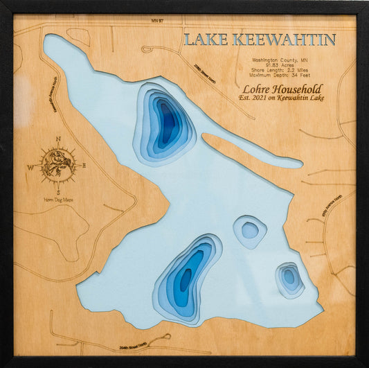 Lake Keewahtin in Washington County, MN 