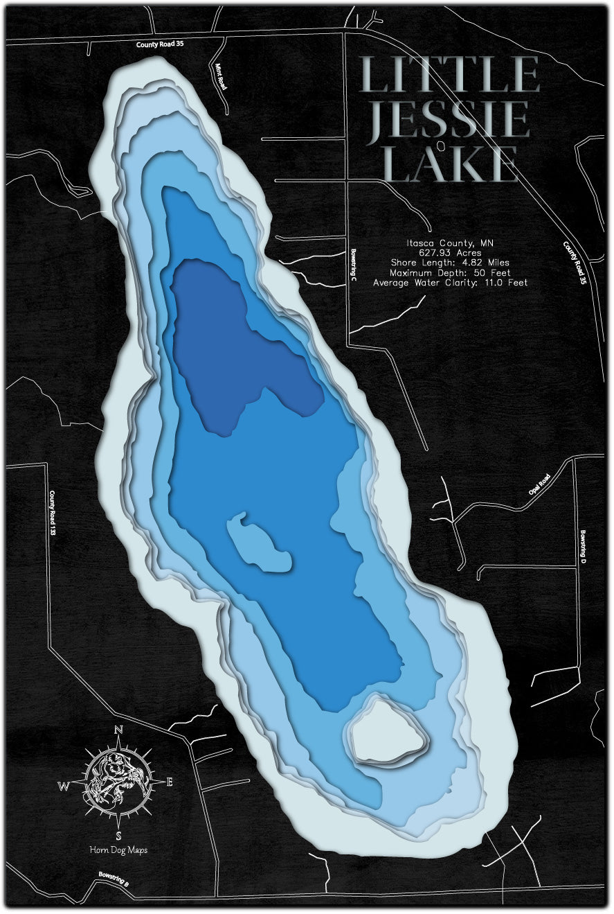 Little Jessie Lake in Itasca County, MN