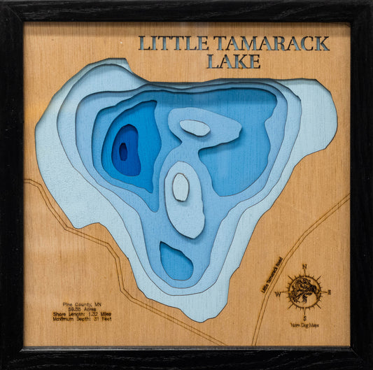 Little Tamarack Lake in Pine County, MN &nbsp;