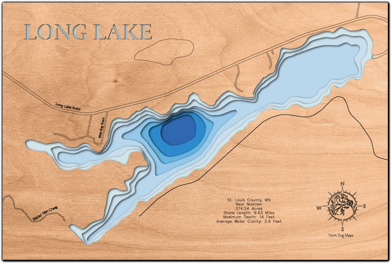 Long Lake in St. Louis County, MN