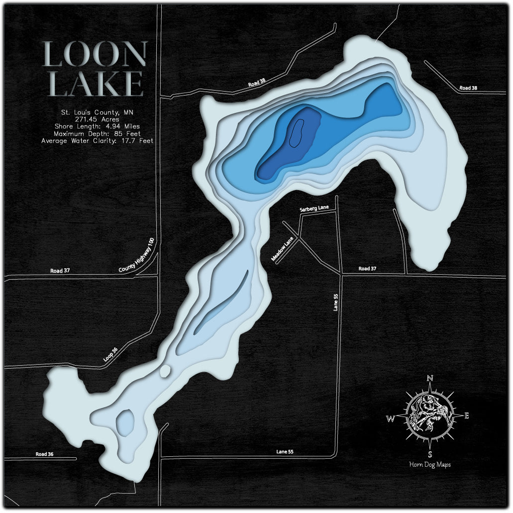 Loon Lake in St. Louis County, MN  