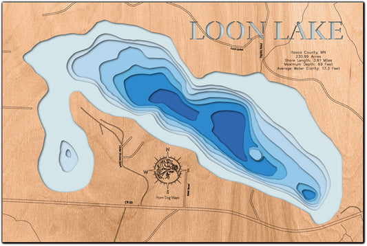 Loon Lake in Itsasca County, MN