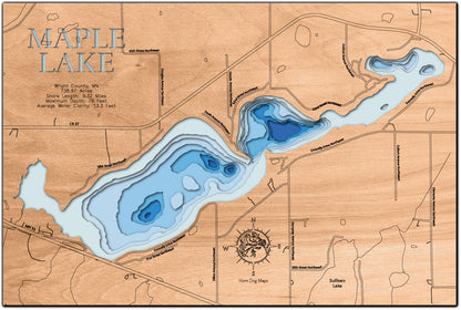 Maple Lake in Wright County, MN