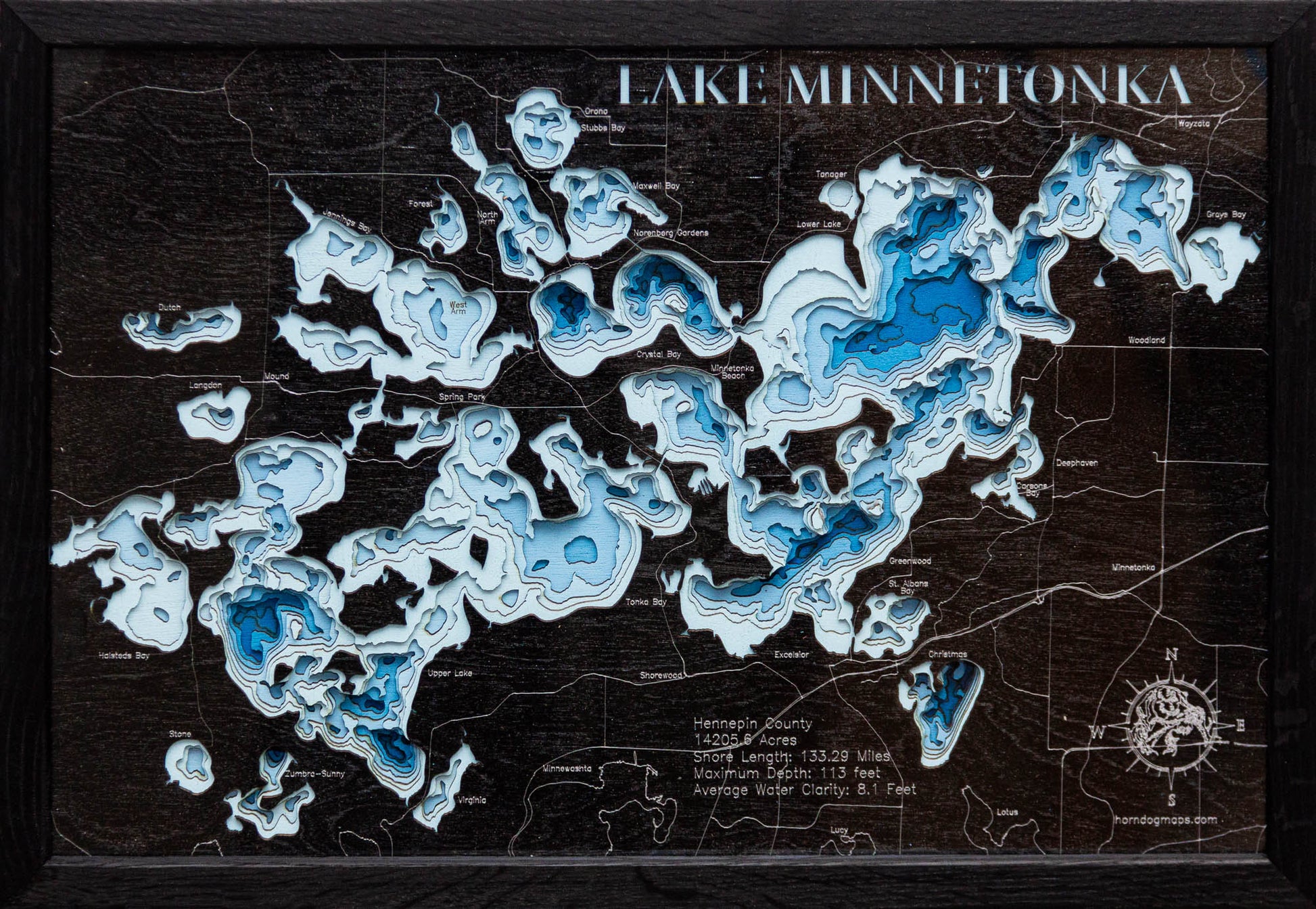Lake Minnetonka in Hennepin County, MN