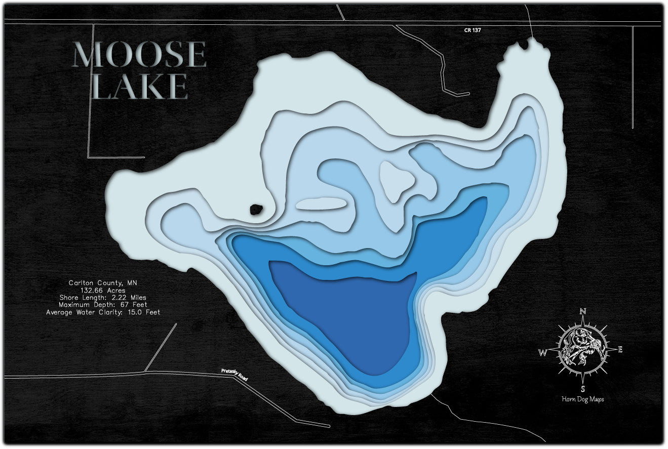 Moose Lake in Carlton County, MN