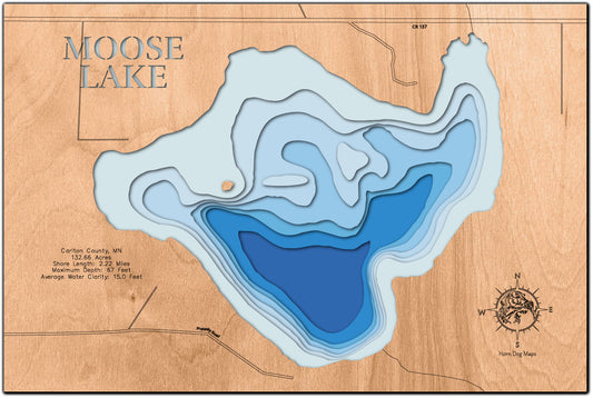 Moose Lake in Carlton County, MN