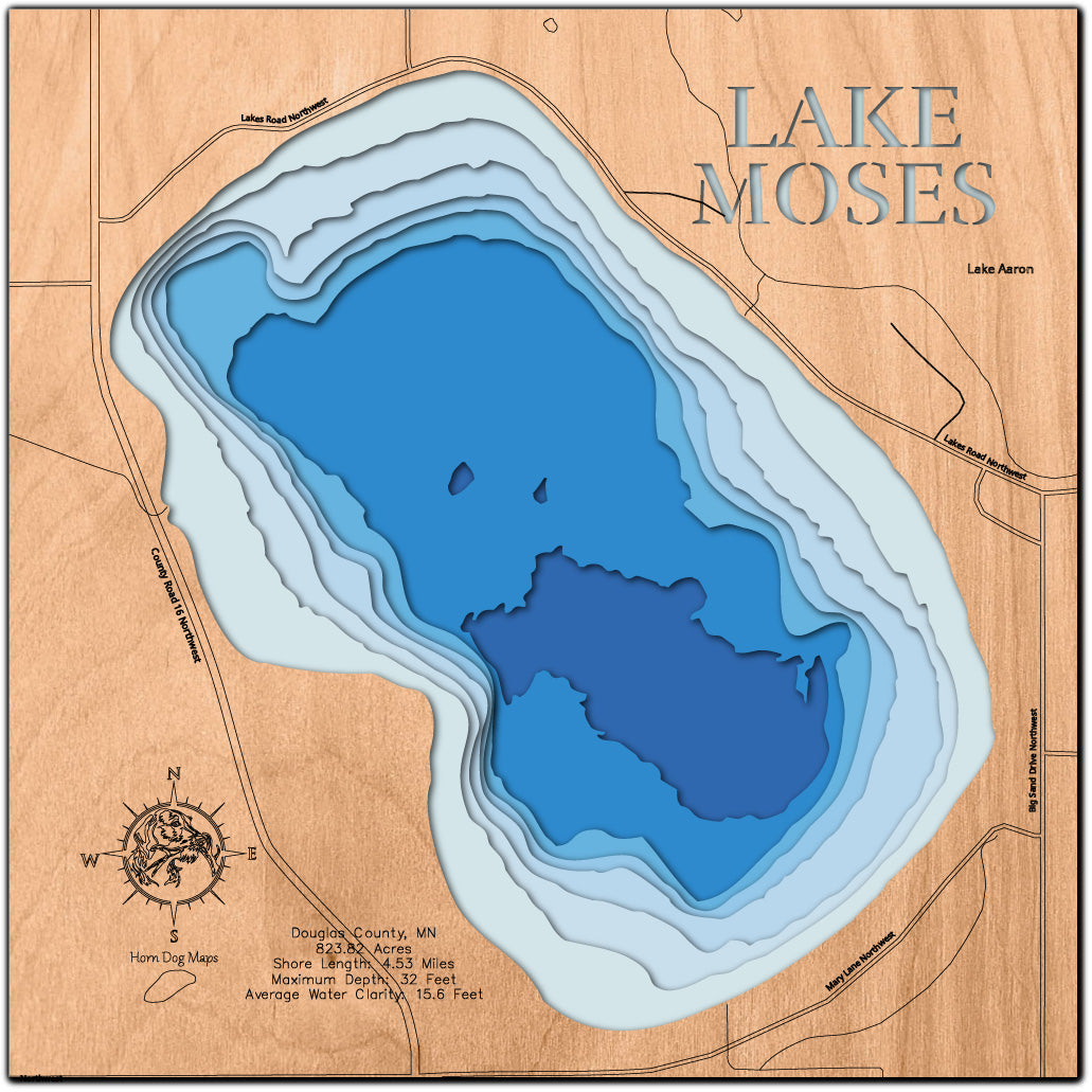 Lake Moses in Douglas County, MN 