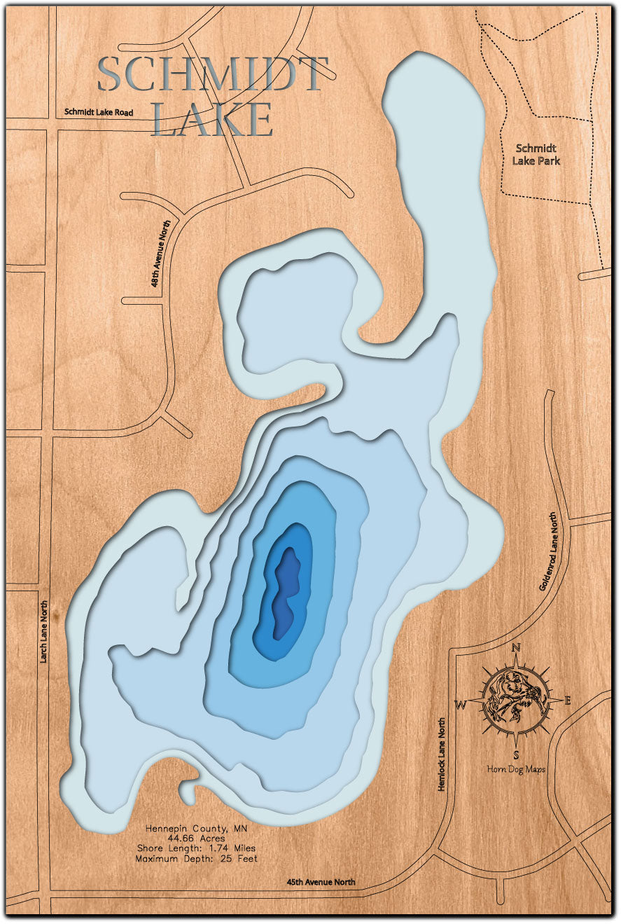 Schmidt Lake in Hennepin County, MN