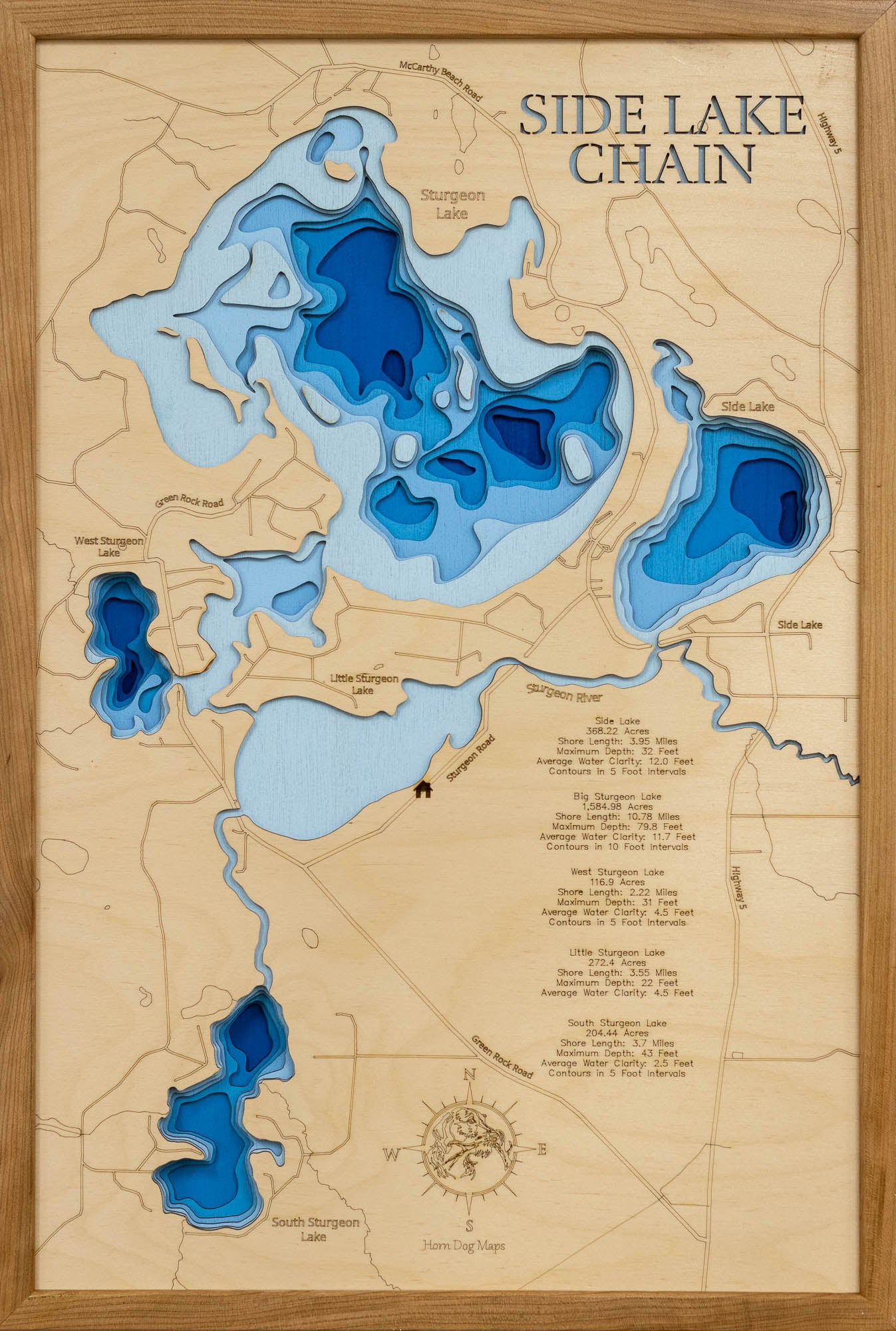 Side Lake Chain in St. Louis County, MN