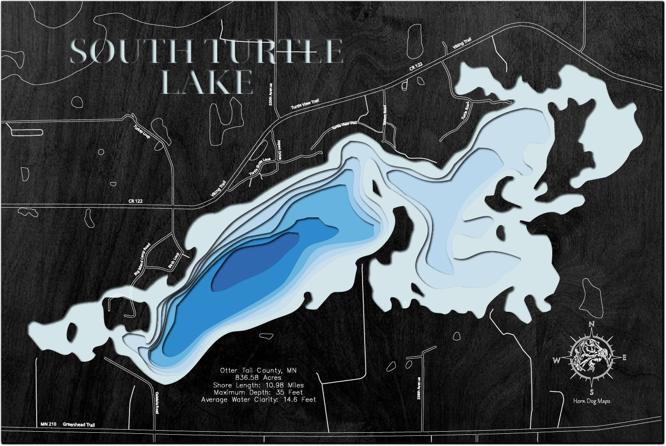 South Turtle Lake in Otter Tail County, MN