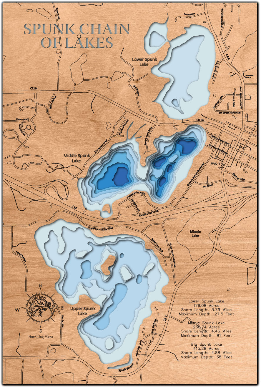 Spunk Chain of Lakes in Stearns County, MN