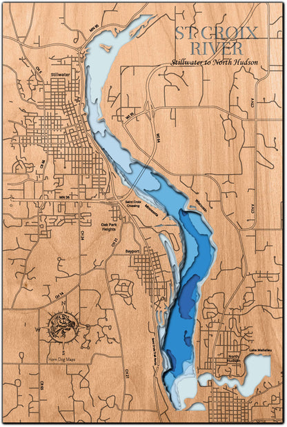 St. Croix River in Minnesota and Wisconsin