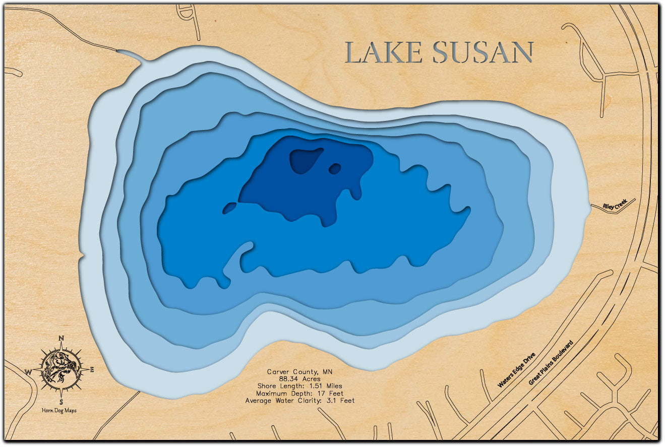 Lake Susan in Carver County, MN