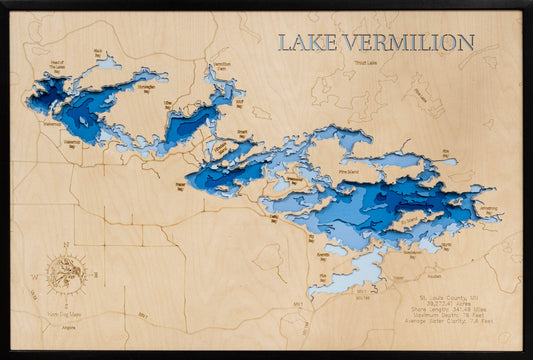 Lake Vermilion in St. Louis County, MN