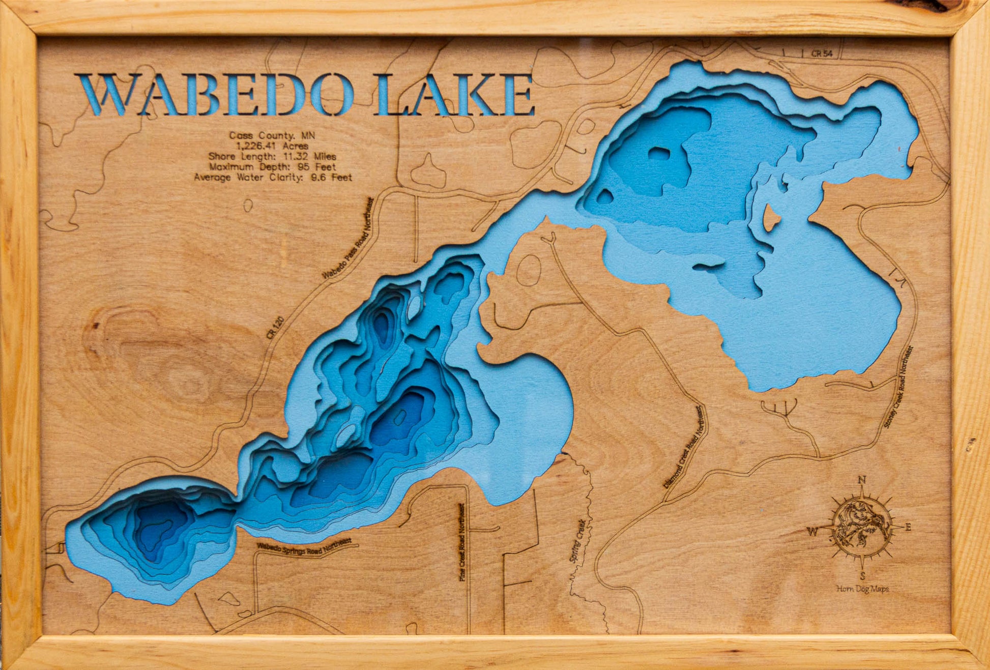 Wabedo Lake in Cass County, MN
