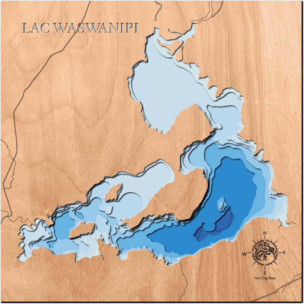 Lac Waswanipi in Quebec, Canada
