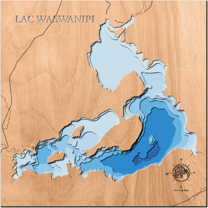 Lac Waswanipi in Quebec, Canada