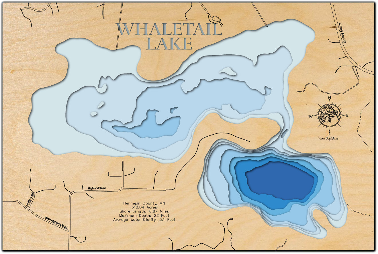 Whaletail Lake in Hennepin County, MN