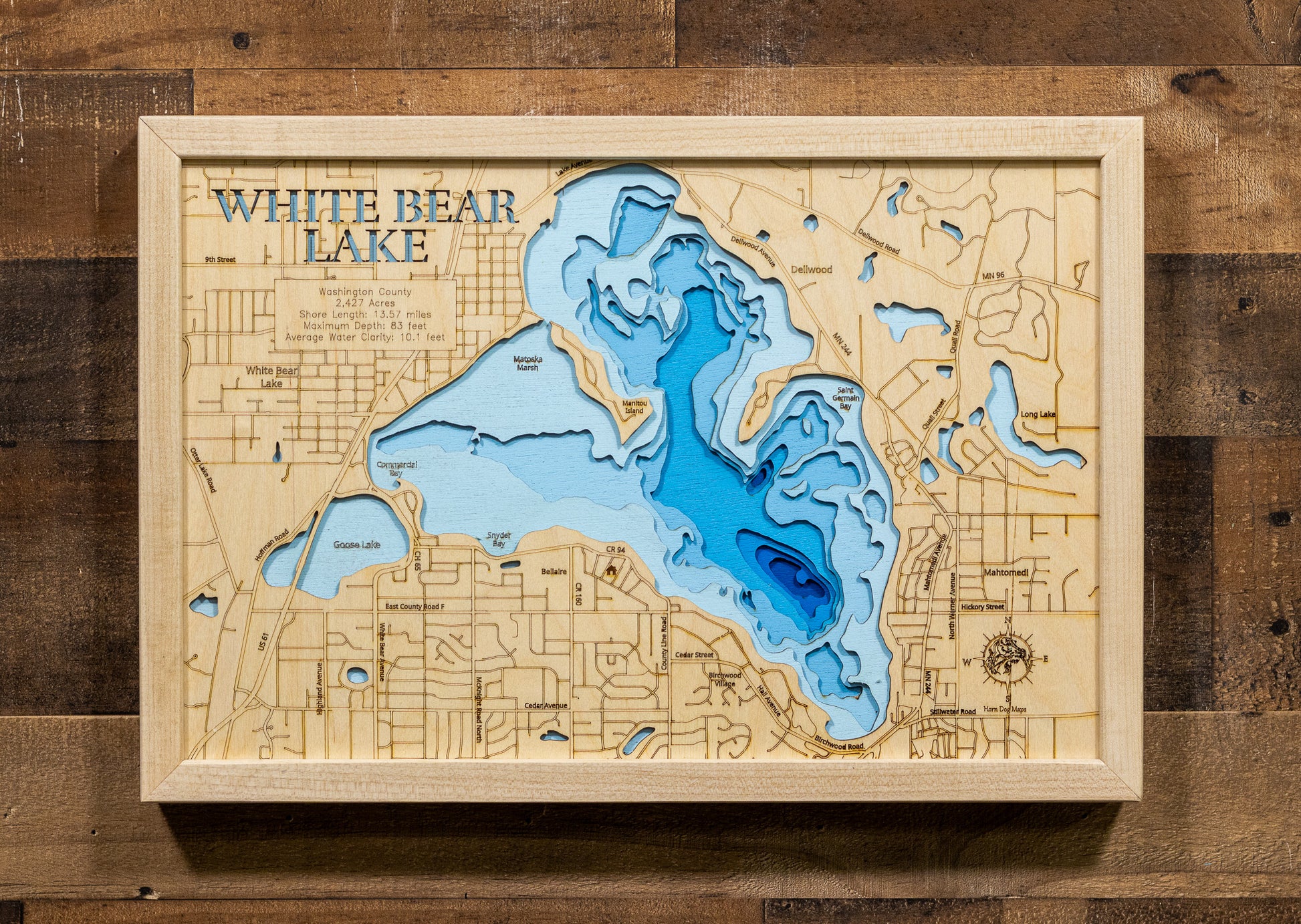 White Bear Lake in Washington County, MN