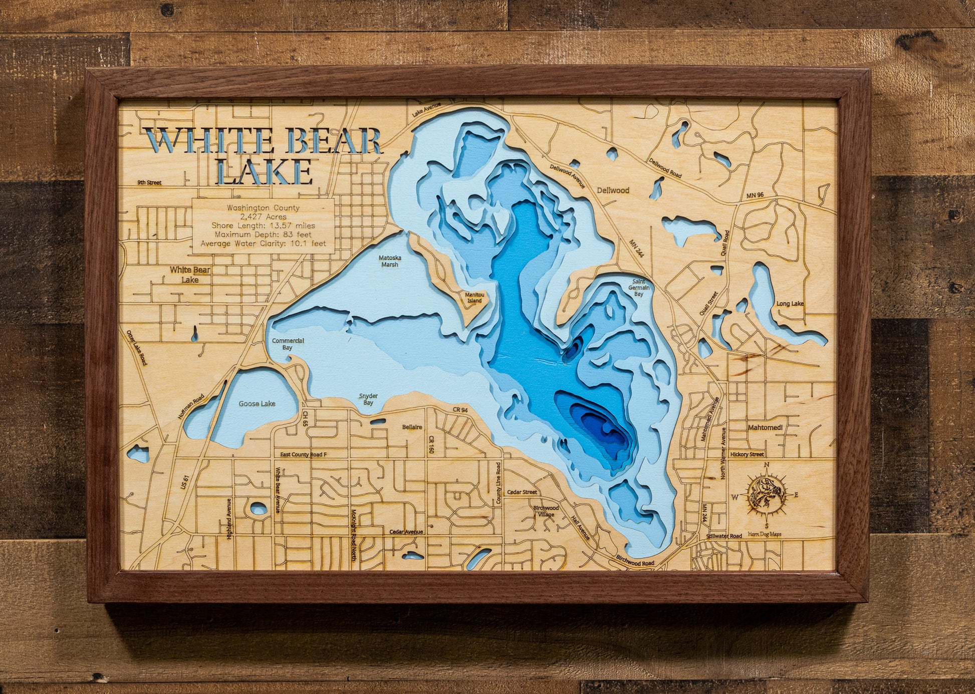 White Bear Lake in Washington County, MN