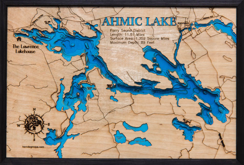 Ahmic Lake in Ontario Canada