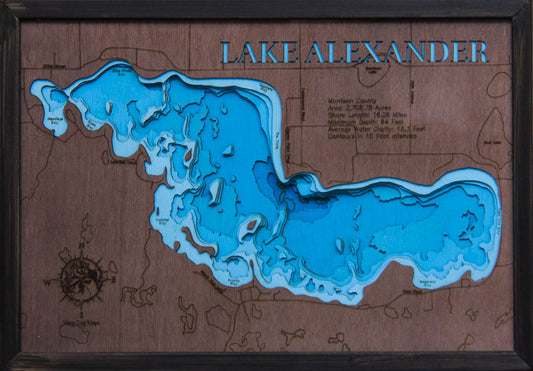 Lake Alexander in Morrison County, MN
