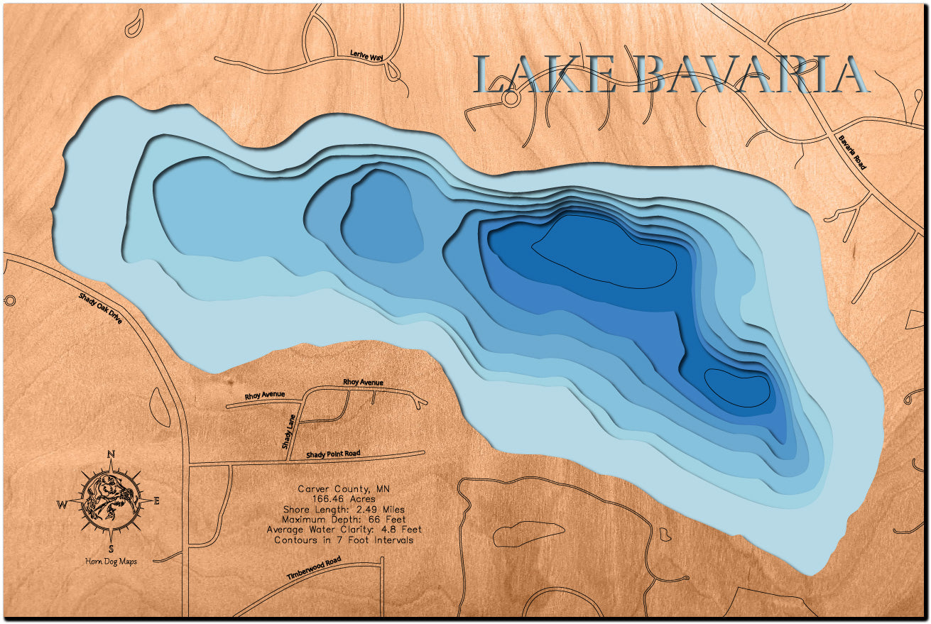 Lake Bavaria in Carver County, MN