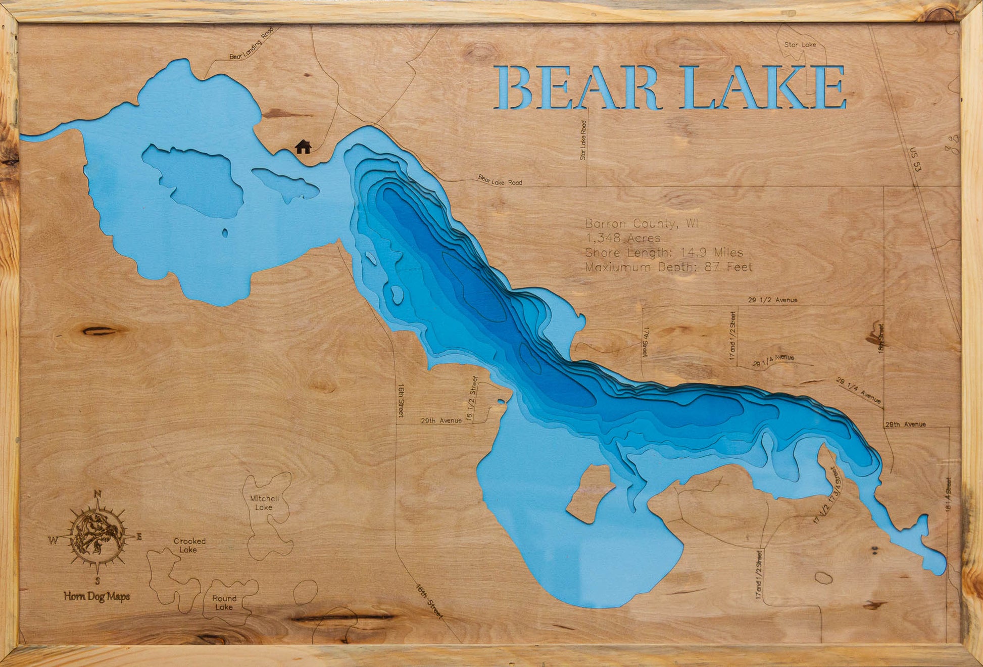 Bear Lake in Barron County, WI