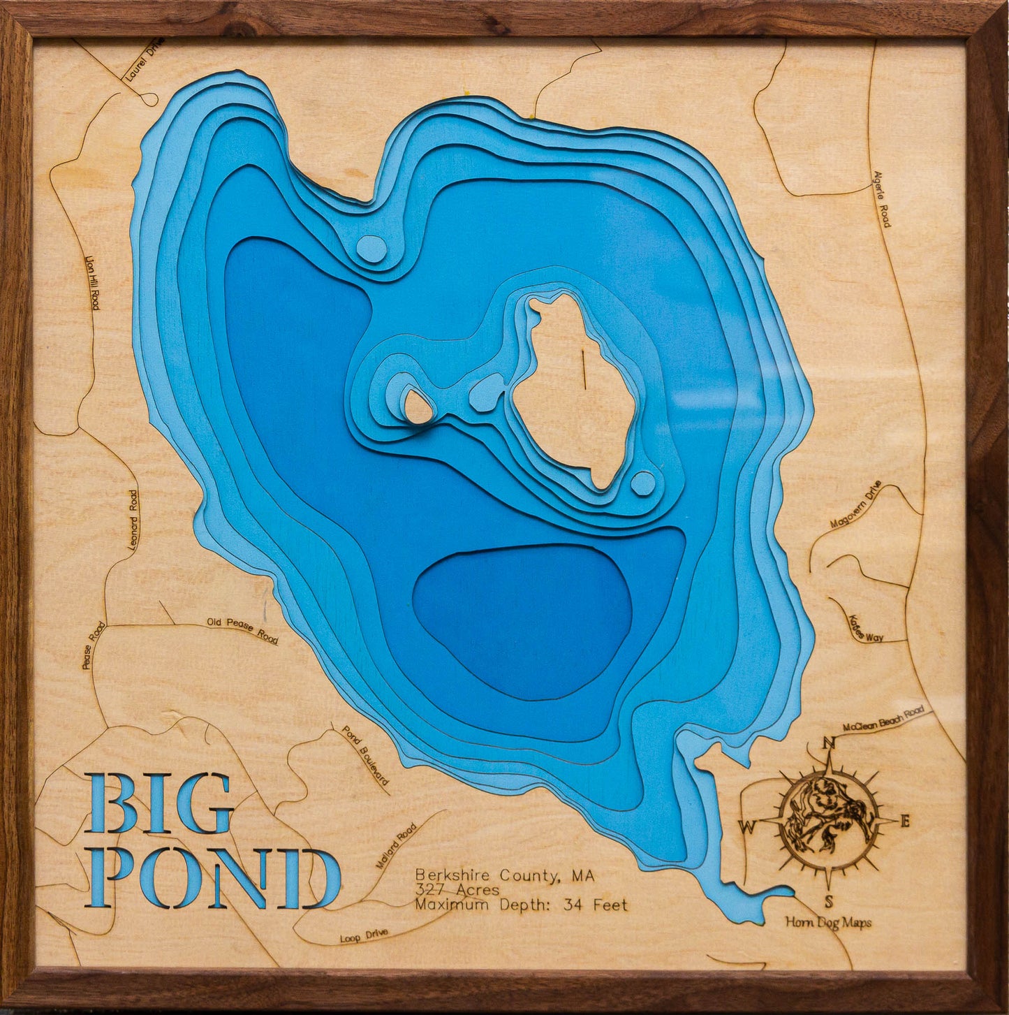 Big Pond in Berkshire County, MA