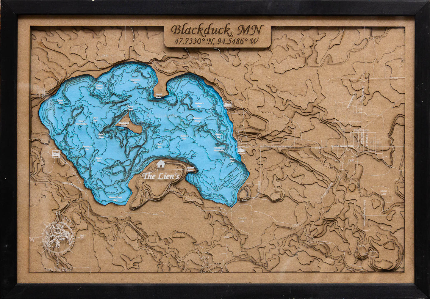 Blackduck Lake Topographic Maps