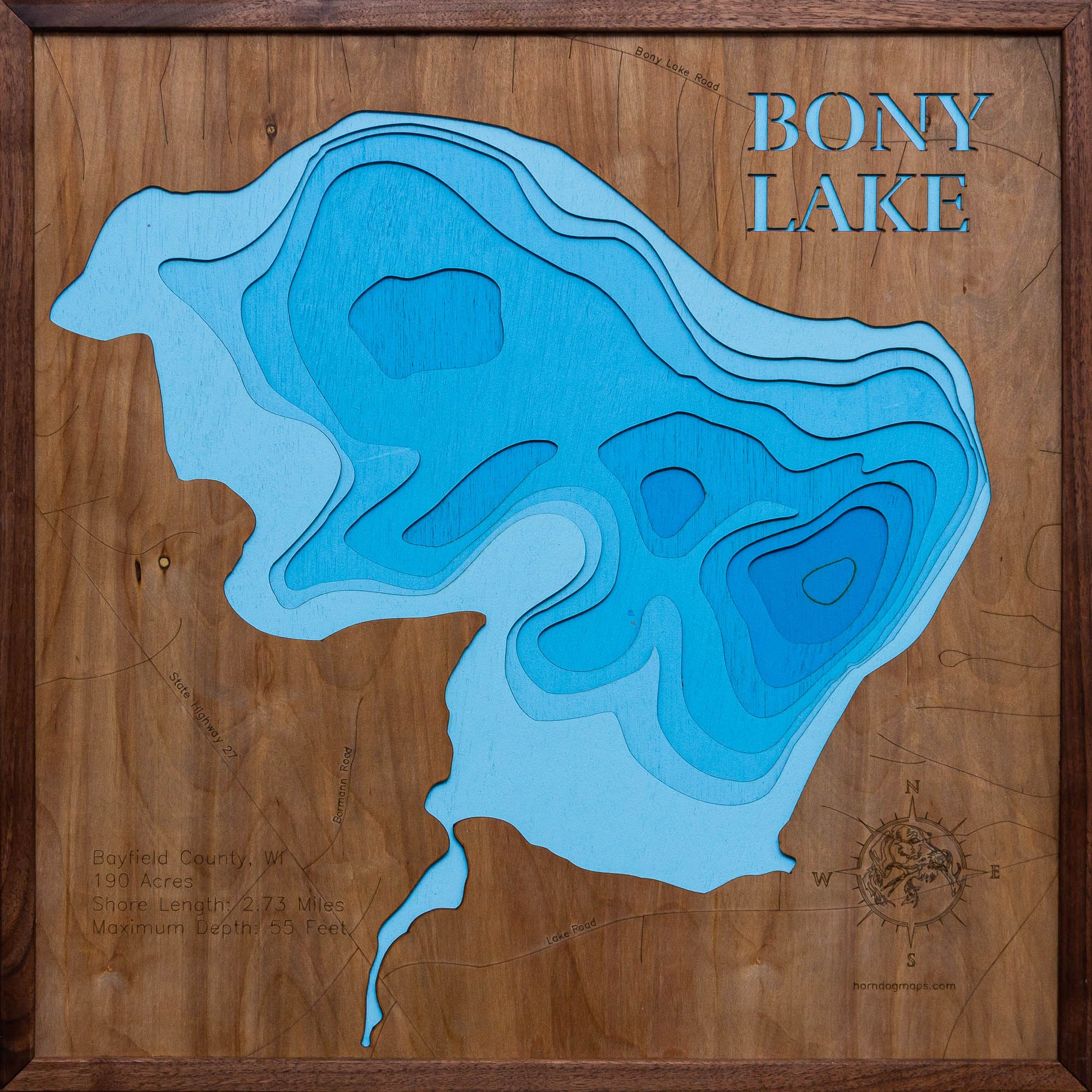 Bony Lake  in Bayfield County, WI