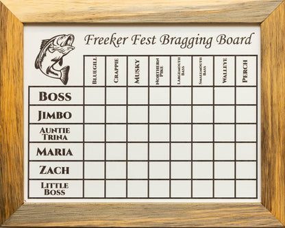 Bragging Board