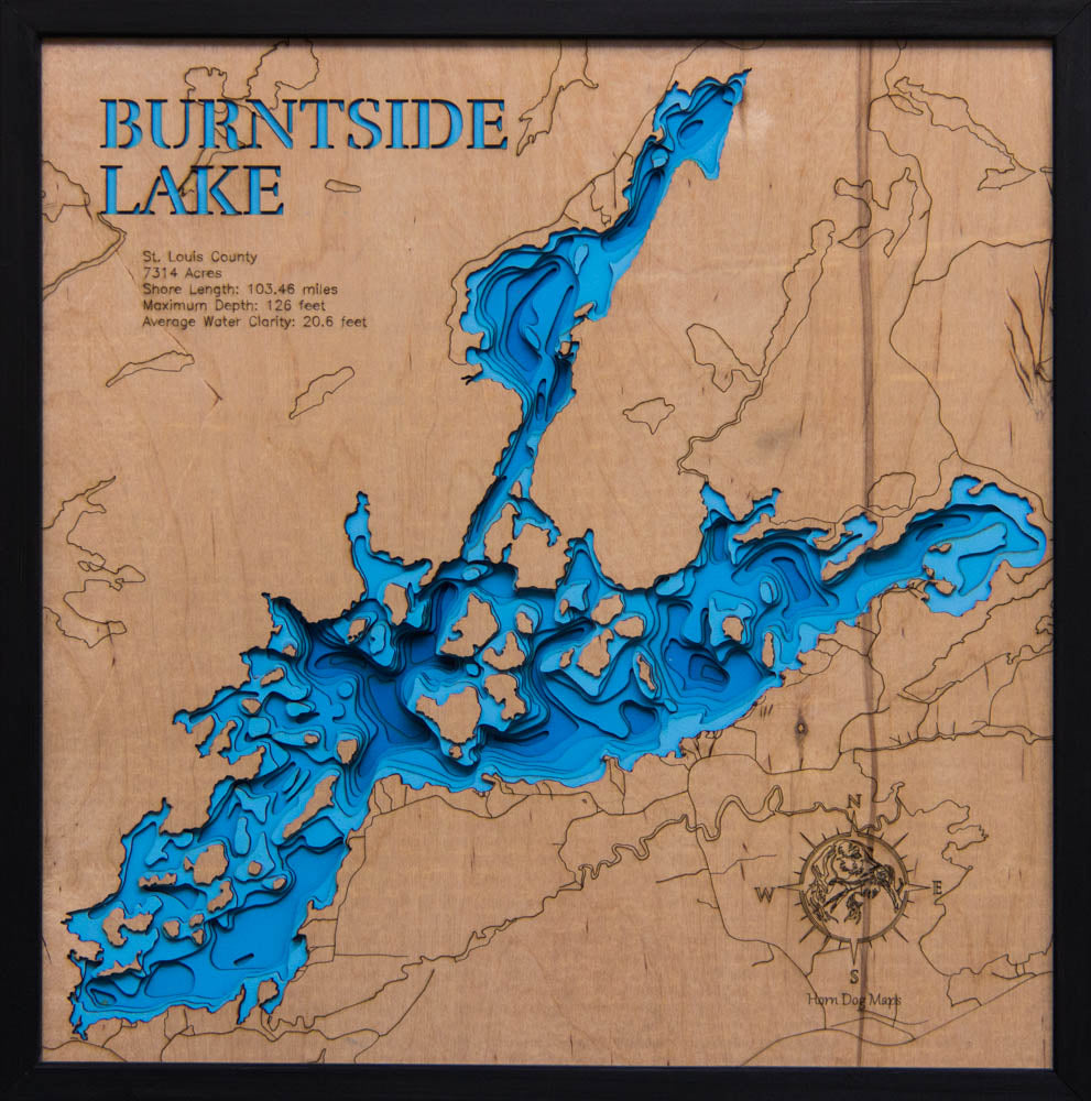 Burntside Lake in St. Louis County, MN